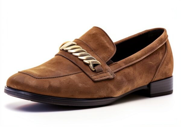 Gabor Comfort Slipper Donna Pelle Grezza Mocassino Marrone-0