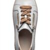 Gabor Sneaker Donna Grigio Lino Bianco Rosa Rouge Casual-5