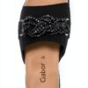 Zoccoli Vernice Pelle Nero Coniglio Uomo Donna Casual-5