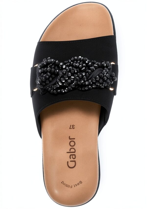 Zoccoli Vernice Pelle Nero Coniglio Uomo Donna Casual-5