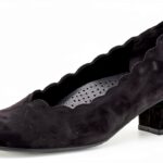 Decolleté Pelle Tacco Alto Scarpe Dirndl Festa Wiesn-0