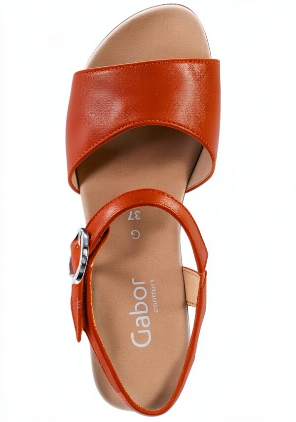 Gabor Sandali Donna Tacco Blocco Velcro Tessuto Estivi-5