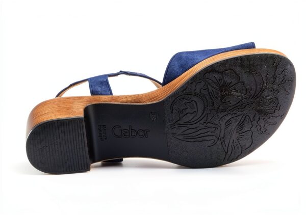 Gabor Sandali Donna Tacco Blocco Velcro Colori Disponibili-6