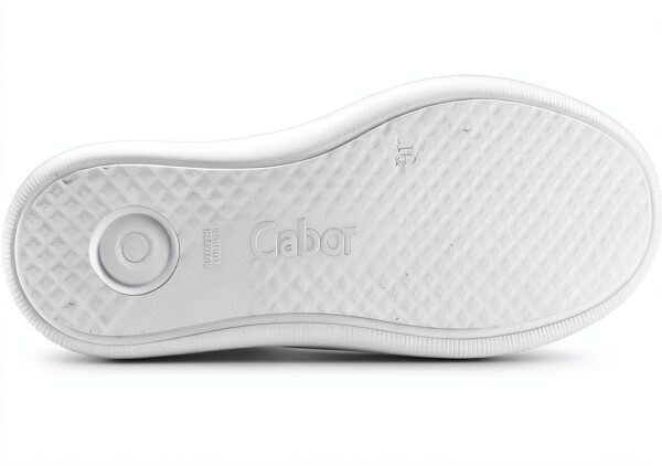 Gabor Sneaker Donna Tessile Pelle Cella Leggera Bianco-6