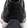 Gabor Sneaker Donna Pelle Nabuk Blu Nero Tacco Piatto-2