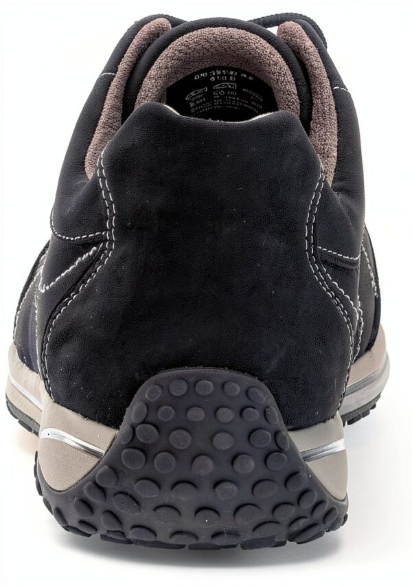 Gabor Sneaker Donna Pelle Nabuk Blu Nero Tacco Piatto-2