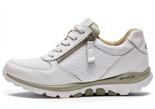 Gabor Sneaker Donna Nubuck Blu Marrone Nero Bianco-1
