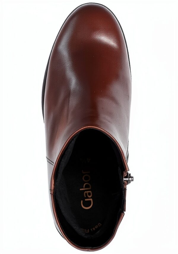 Gabor Stivali Donna Pelle Zeppa Zip Grigio Pepper Sattel-5