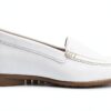 Scarpe basse donna Bianco Peanut 21 Blu comode eleganti-3
