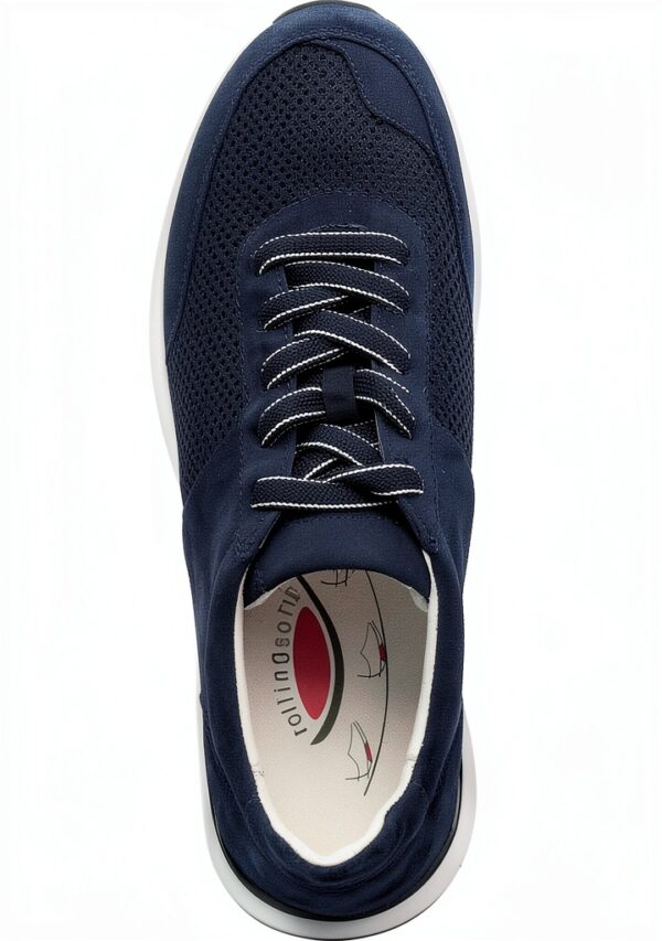 Sneaker sintetiche stringate suola gomma donna uomo-6