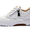 Gabor Sneaker Donna Pelle Liscia Scarpe Casual Bianco-1
