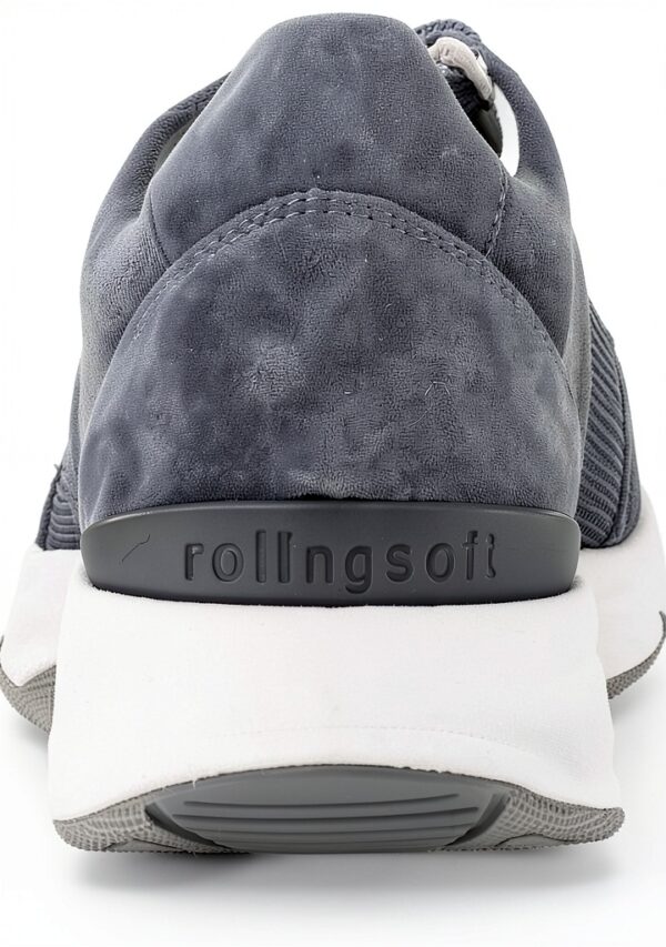 Sneaker sintetiche stringate suola gomma piattaforma Adidas-2