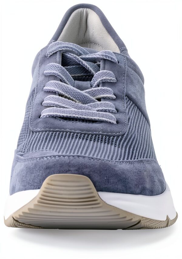 Sneaker sintetiche stringate suola gomma piattaforma Adidas-5