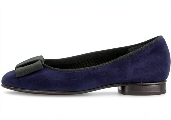 Ballerine Gabor Tessuto Tacco Blocco Scarpe Eleganti Donna-1