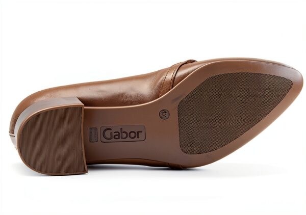 Decolleté Gabor Tacco Blocco Pelle Ufficio Elegante-6