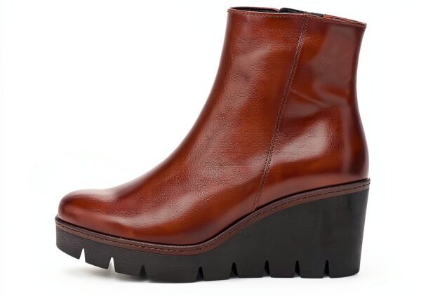 Gabor Stivali Donna Pelle Zeppa Zip Grigio Pepper Sattel-1