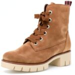 Stivaletti Gabor Donna Pelle Marrone Lion Tacco Blocco-0