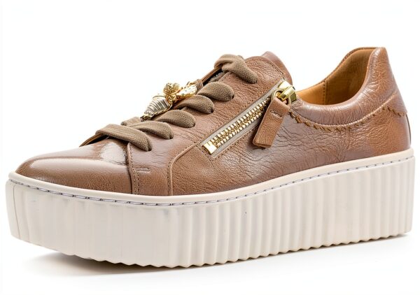 Gabor Sneaker Donna Vernice Pelle Suola TR Cerniera-0