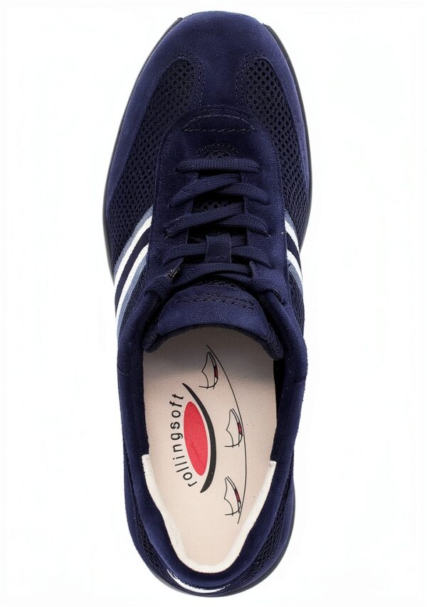 Gabor Comfort Sneaker Donna Tessuto Piatto Scarpe Casual-5