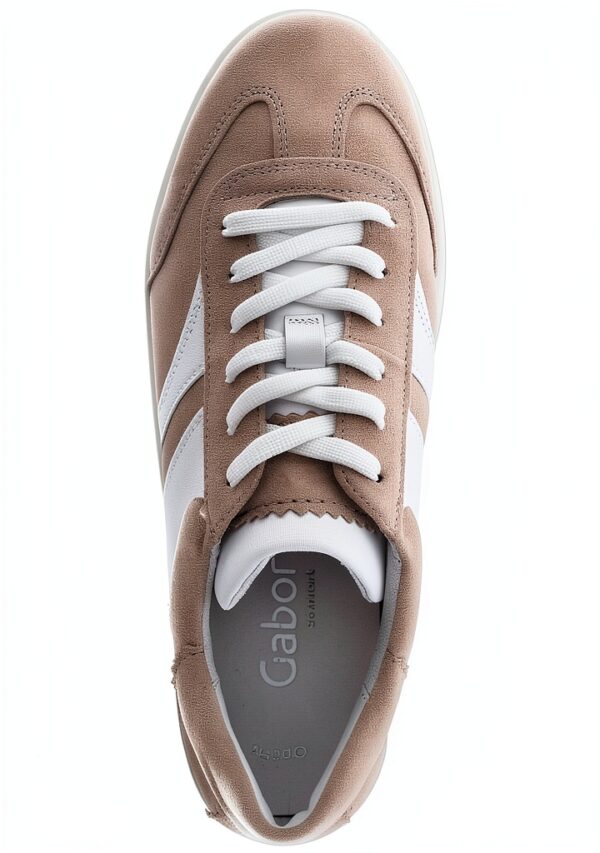 Gabor Sneaker Donna Argento Bianco Oasi Bianco Scarpe casual-5