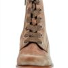 Stivaletti Gabor Donna Pelle Tacco Blocco Beige Marrone-4