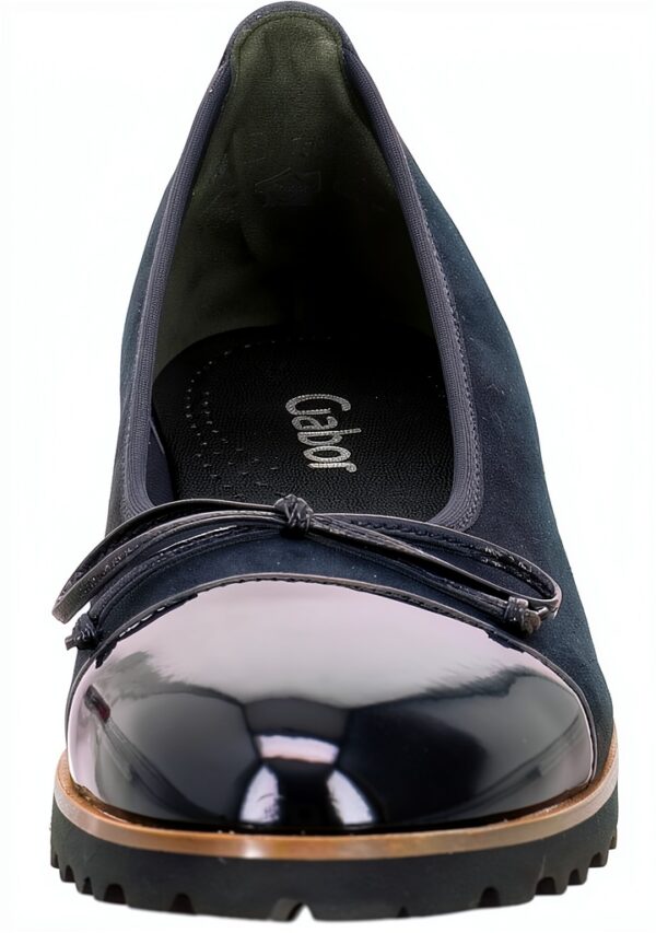 Ballerine donna Gabor comfort classico colore blu-3