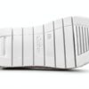 Sneaker Low-Top MarcaX Bianco Argento Scarpe-6