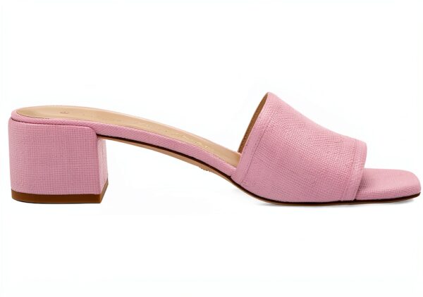 Stuart Weitzman Slide Donna 38.5 EU Balletto in Pelle Bovino e Lino-5
