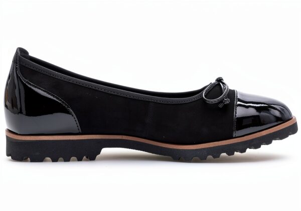 Ballerine Gabor Donna Nero Cognac-3
