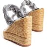 Stuart Weitzman sandali donna pelle Argento 41EU-2