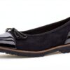Ballerine Gabor Donna Nero Cognac-0