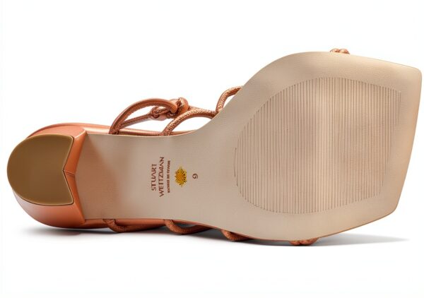sandalo donna Stuart Weitzman pelle design annodato-2