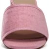 Stuart Weitzman Slide Donna 38.5 EU Balletto in Pelle Bovino e Lino-1