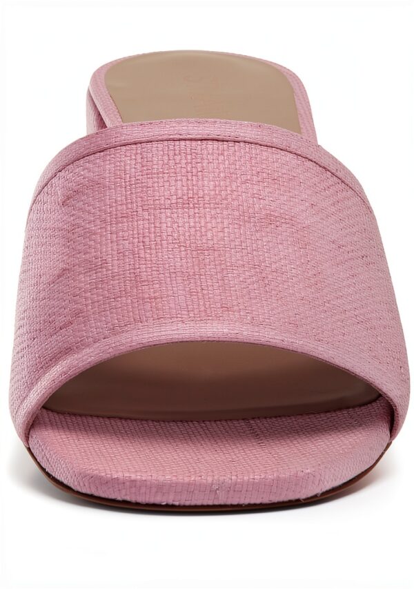 Stuart Weitzman Slide Donna 38.5 EU Balletto in Pelle Bovino e Lino-1