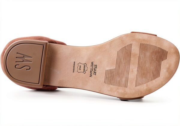 Stuart Weitzman Sandalo Donna in Camoscio Bisque Taglia 36 EU-3