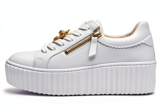 Sneaker Gabor Donna Vernice Bianco Low‑Top 41 EU-1