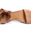 Stuart Weitzman Sandalo Donna in Camoscio Bisque Taglia 36 EU-4