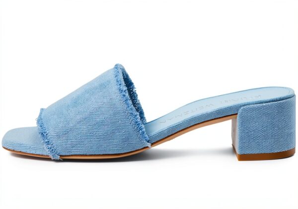Stuart Weitzman Cayman 35 Block Slide Donna 41.5 EU Leggero-3