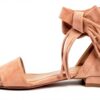 Stuart Weitzman Sandalo Donna in Camoscio Bisque Taglia 36 EU-7