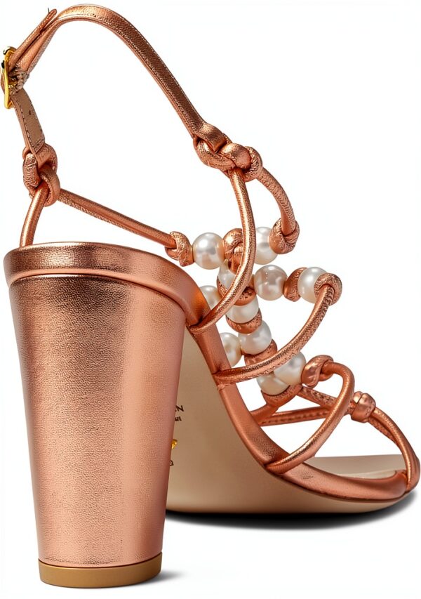 sandalo donna Stuart Weitzman pelle design annodato-3