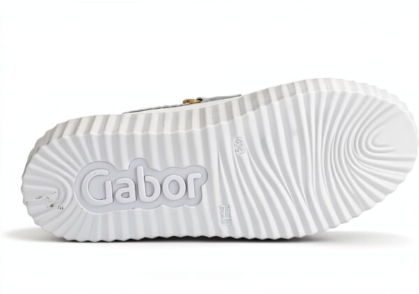 Sneaker Gabor Donna Vernice Bianco Low‑Top 41 EU-6