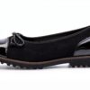 Ballerine Gabor Donna Nero Cognac-1