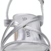 Sandalo donna Stuart Weitzman SH990-SLV colore Argento 38 EU-1