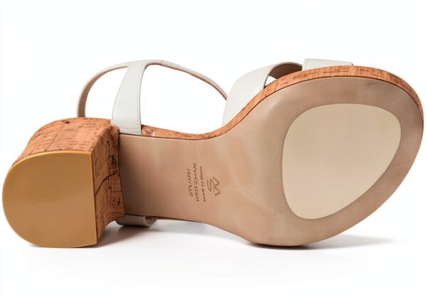 Stuart Weitzman Scarpa Platform Donna Dayna 80 Crema 38.5 EU-2