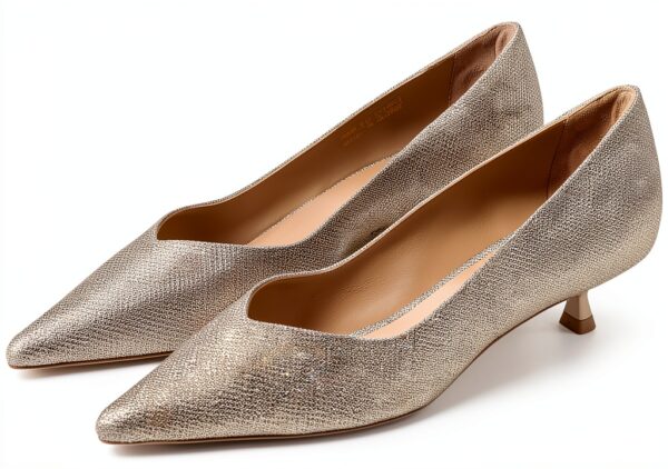 Stuart Weitzman Scarpe Donna Eleganti in Pelle Poudre Taglia 37 EU-0