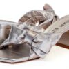 Stuart Weitzman Slide Donna Argento 35.5 EU Eleganti Sandali Estivi-6