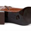 Stuart Weitzman Stivale Esme Caffè Profondo 39.5 EU cerniera e cintura-2