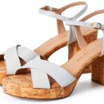 Stuart Weitzman Scarpa Platform Donna Dayna 80 Crema 38.5 EU-0