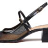 Slingback donna Stuart Weitzman MAEVE Nero - Elegante tacco-3