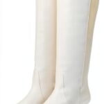 Stuart Weitzman Naomi 50 Stivali Donna Crema 37 EU-0